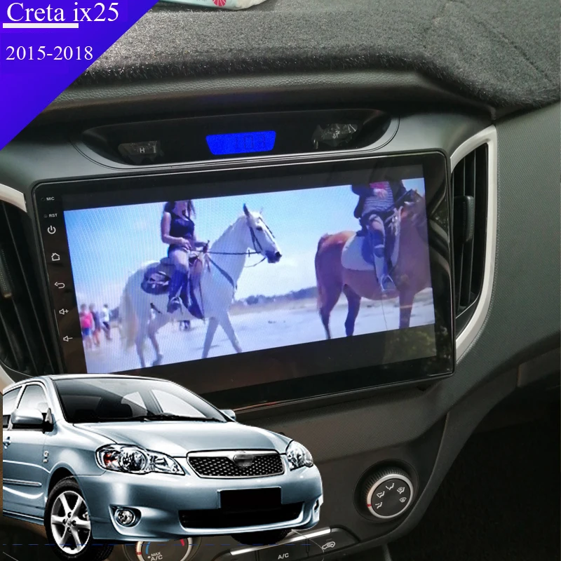 Android 8.1 car dvd gps player For Hyundai Creta ix25 with car radio and navigation playback multimedia video stereo IPS HD