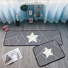 Коврик для гостиной полиэстер Противоскользящий коврик коврики для прихожей с принтом звезды