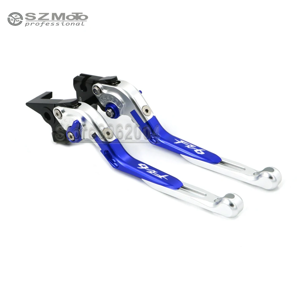 Для YAMAHA FZ6 FAZER 2004-2010 2009 FZ6R 2009-2011 мотоциклетные Складные Выдвижные регулируемые тормоза рычаги сцепления с логотипом CNC