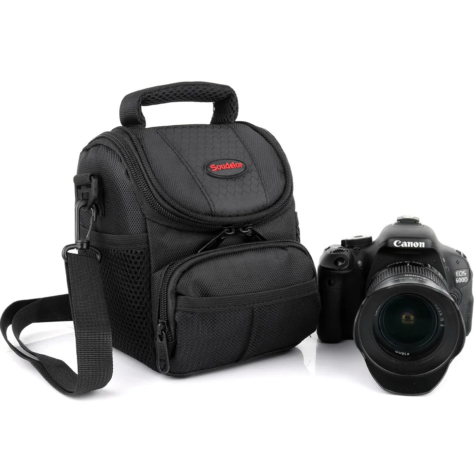 

DSLR Camera Bag Case For Canon EOS 100D 200D 750D 800D 1200D 1300D M10 M6 M5 M100 18/55mm Lens Nikon D3400 D3200 D40 Camera Bag