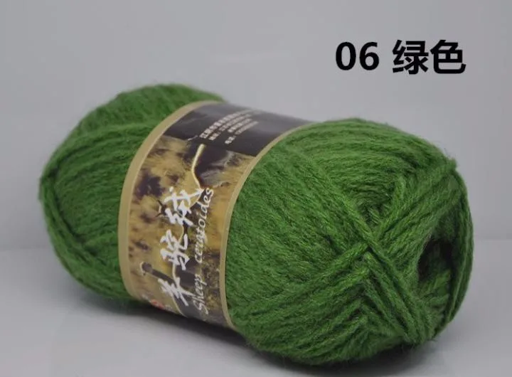 100 г/шар высококачественная шерсть Мериносовая пряжа для ручного вязания Детский шарф свитер нить