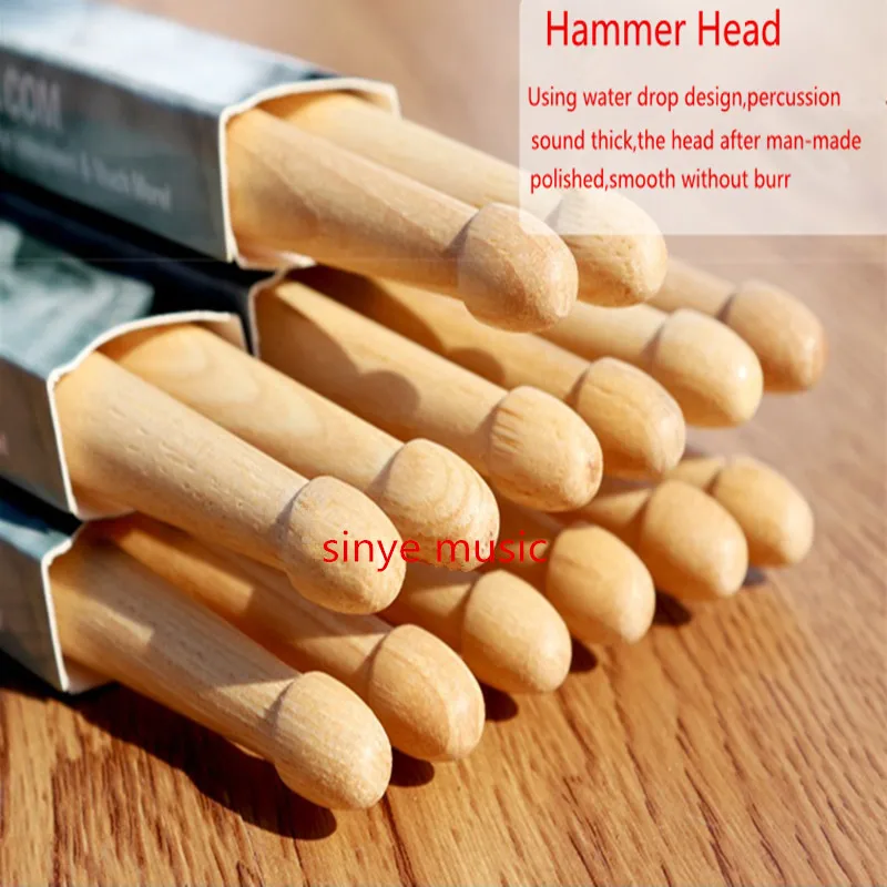Drum Sticks Original Professional 5A Hickory Walnut Wood 5A 5B 7A Musical Instruments One Pair drum sticks