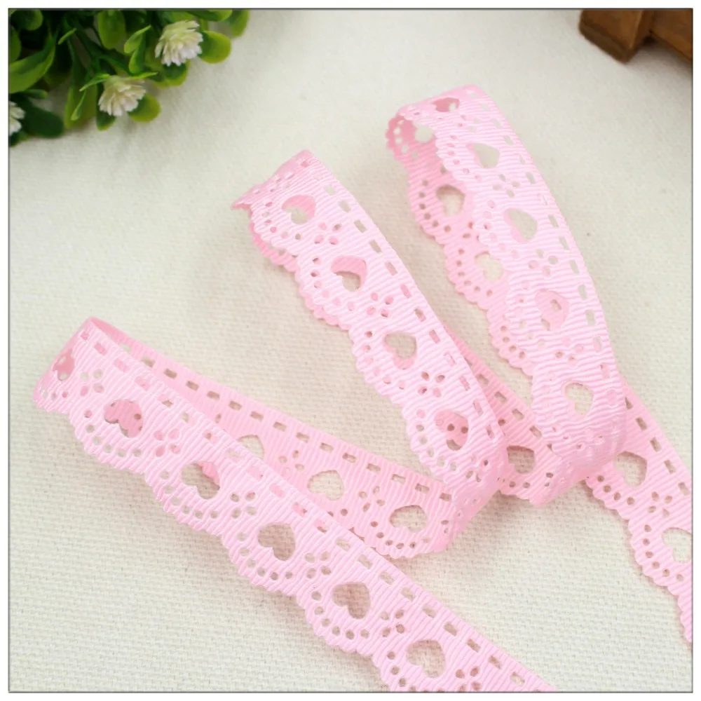 

1572968 , hot 16mm hollow flowers solid Grosgrain ribbon, DIY handmade materials,Clothing accessories,Gift Wrapping