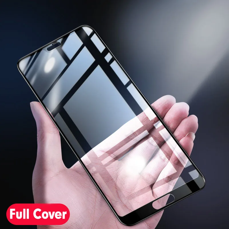 For Huawei P20 Lite Glass Pro Screen Protector Full Cover Tempered Film Nova 3E | Мобильные телефоны и аксессуары