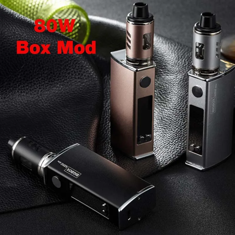 Electronic Cigarette 80W Adjustable vape mod box kit 2200mah 0.5ohm battery 3ml tank e-cigarette Big smoke atomizer vaper Electronic Cigarette 80W Adjustable vape mod box kit 2200mah 0.5ohm battery 3ml tank e-cigarette Big smoke atomizer vaper