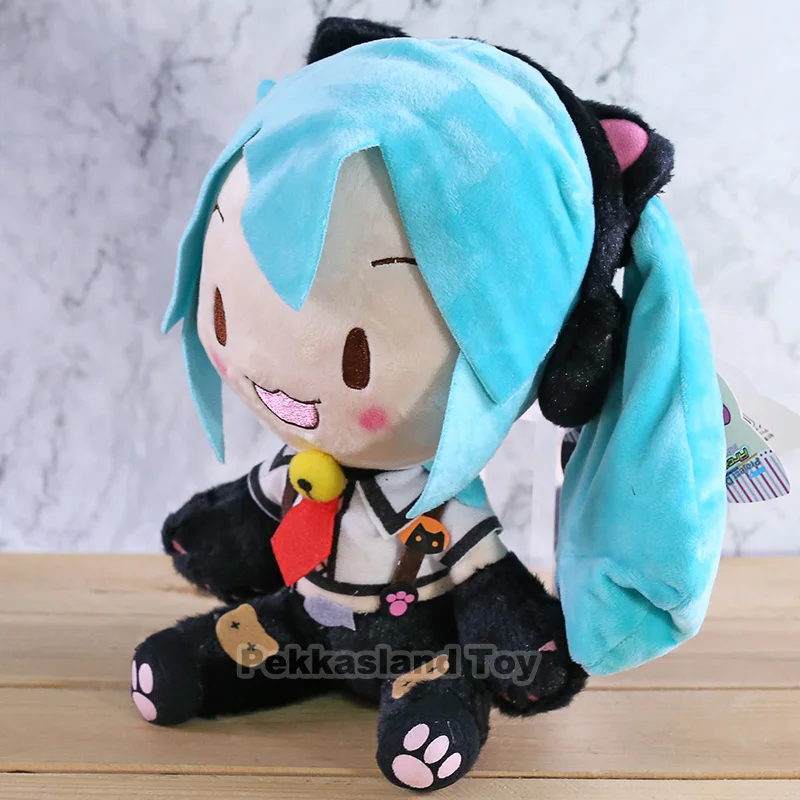 Kawaii Hatsune Miku плюшевые куклы, игрушки Аниме, мягкие куклы Hatsune Miku, мягкая подушка, детские подарки на день рождения для девочек