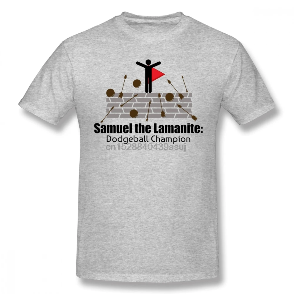 

Mormon T Shirt Samuel The Lamanite LDS T-Shirt Funny Short Sleeve Tee Shirt Male Graphic XXX Fashion Cotton Tshirt