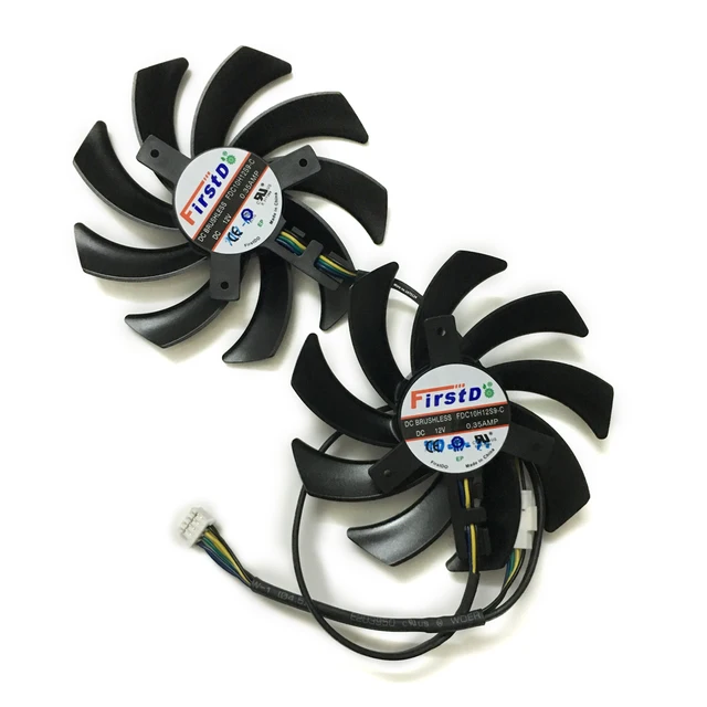 Cheap 2pcs/lot RX 480/470 Graphics 4Pin 85mm fans 0.35A VGA Cooler Fan For XFX R9 390/390X 8G RX480 RX470 Video Card cooling Cheap 2pcs/lot RX 480/470 Graphics 4Pin 85mm fans 0.35A VGA Cooler Fan For XFX R9 390/390X 8G RX480 RX470 Video Card cooling