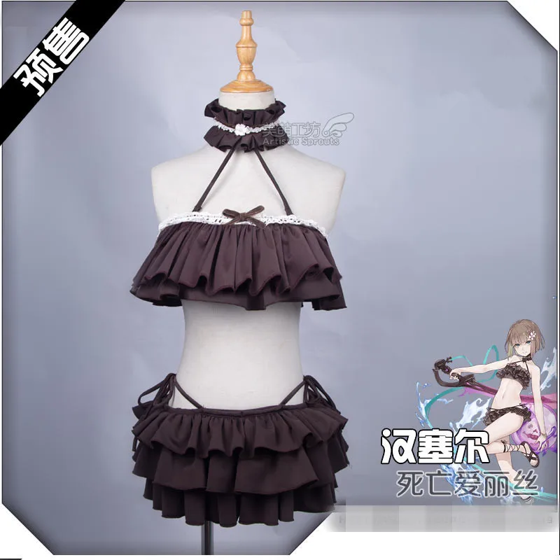 

SINoALICE dead Alice Breaker The ripper Hansel and Gretel cosplay costume Swimwear Summer Dress