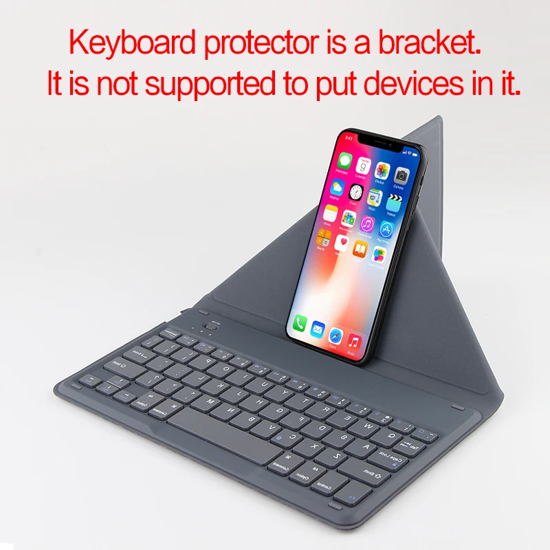Bluetooth Keyboard For Xiaomi Mi 9 Mi9 SE 8lite Max 7 Mix2 red mi 5s RedMi 7 Note4 5A 4X Pro Mobile phone Wireless keyboard Case