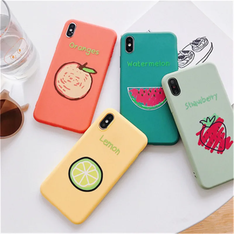 

luxury Phone Case on the For iPhone 7 8 6S 6 Plus Soft case Cute TPU Shockproof For iphone X XR XS Max silicone soft case cover