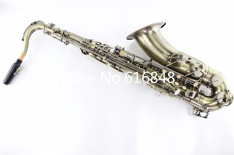 MARGEWATE Vintage Copper High Quality Tenor Bb Saxophone Falling B Flat