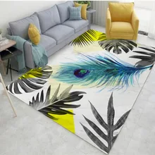 1200 мм X 1800 мм Европейский стиль 6 мм 3D геометрические ковры для гостиной Спальня Коврик Прямоугольный впитывающий воду коврик украшение дома