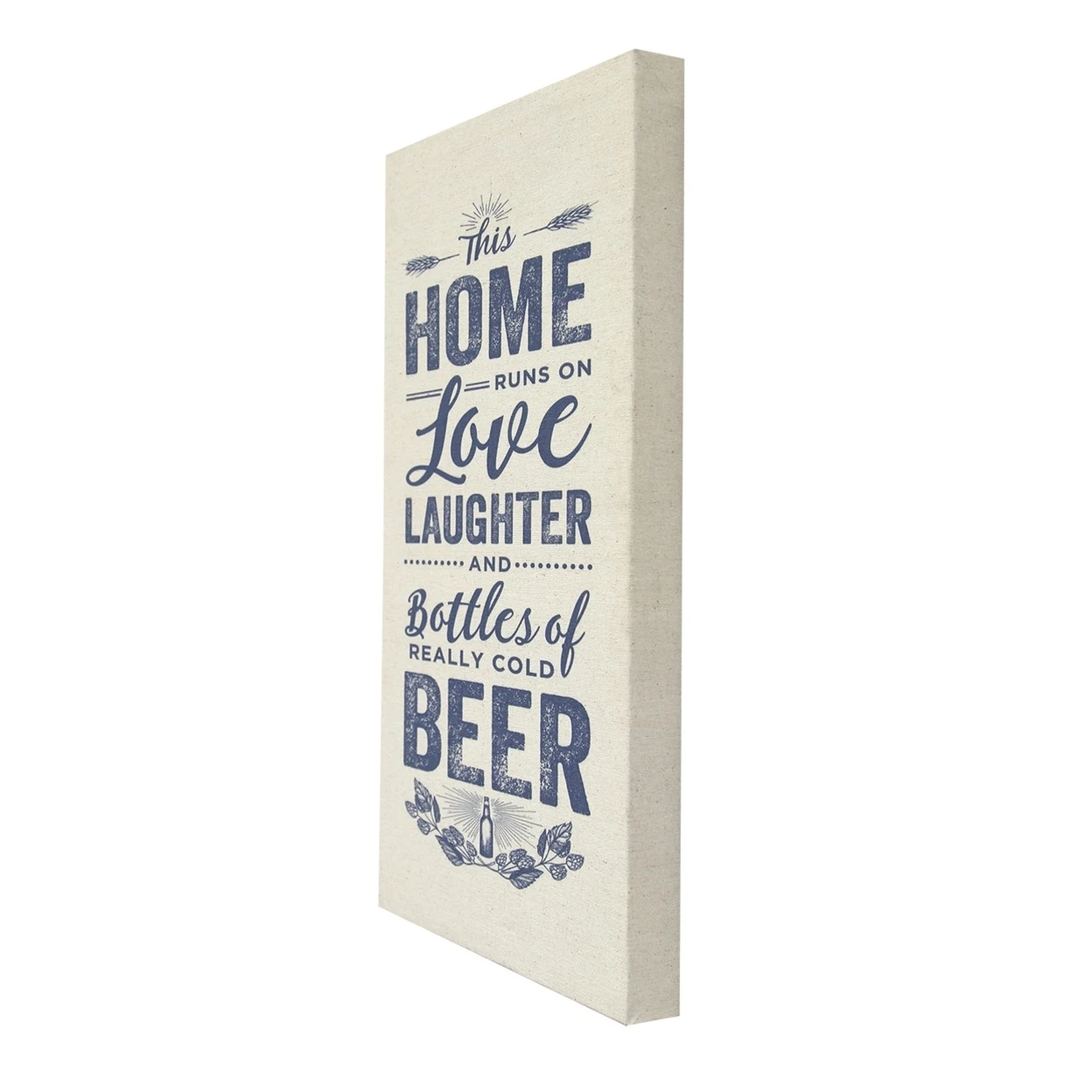 Stratton Home Decor Home, Love and Beer Wall Art (1)