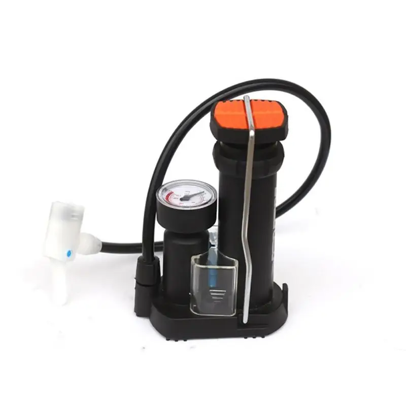 New bicycle pump high pressure pedal electric motorcycle auto inflator