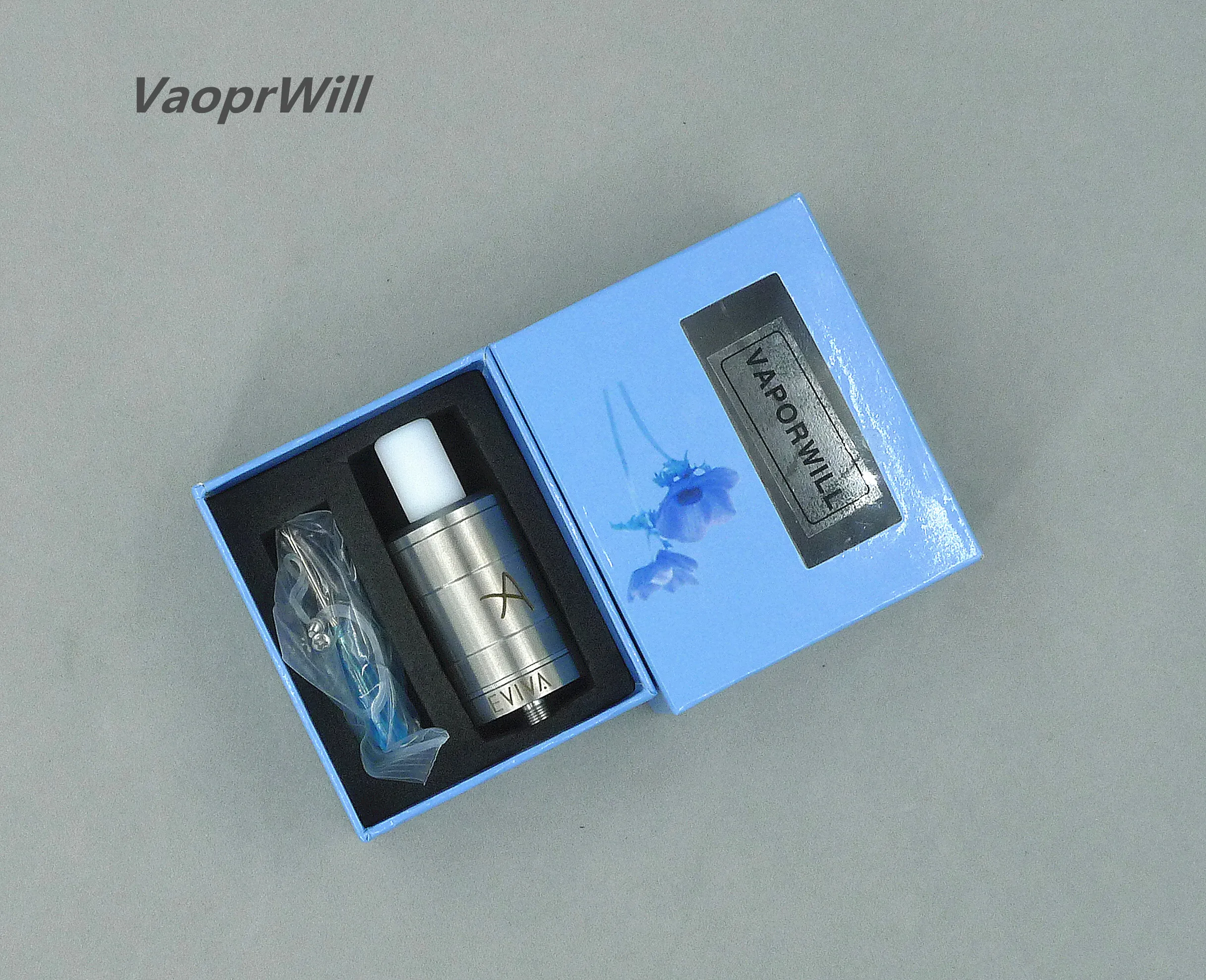

EVIVA Eviva-T RDA Rebuildable Dripping Atomizer Mech DIY Tank 510 Thread for Mechanical Box Mod Vape Pen Ecigs