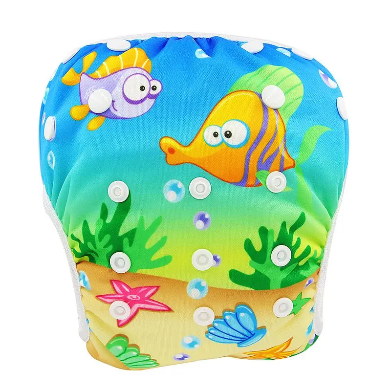 Reusable Swim Diaper Waterproof Cover Training Pants Potty Ohbabyka Unicorn Baby Cloth Swimming Nappies|swim nappy|cloth diapertraining pants potty |