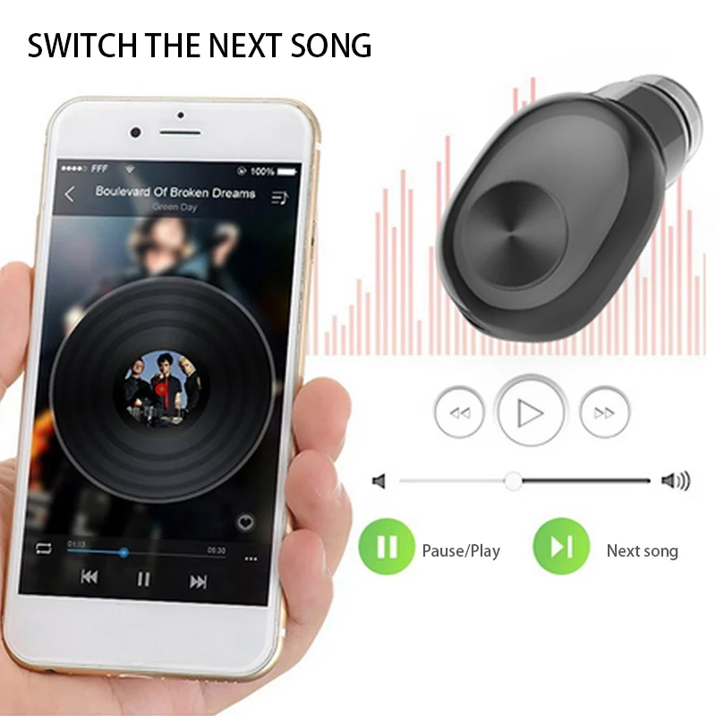 Bluetooth наушники настоящие беспроводные X8 TWS спортивные стерео бас гарнитура