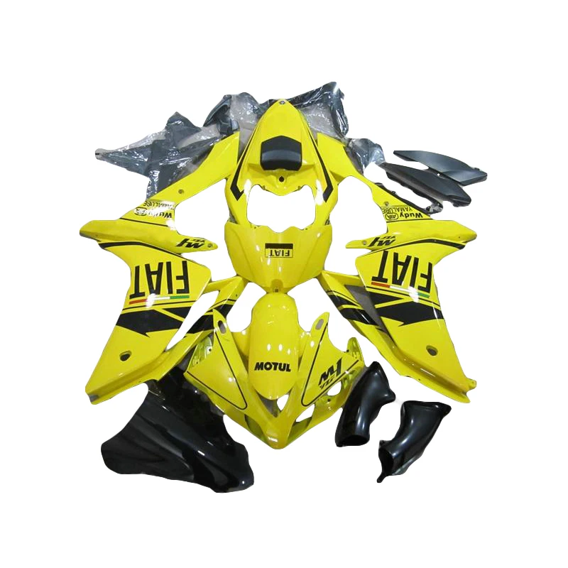 

Hot sale lime yellow ABS  fairing kit for YAMAHA YZF R1 07 08 YZF R1  2007 2008  fairings xl40