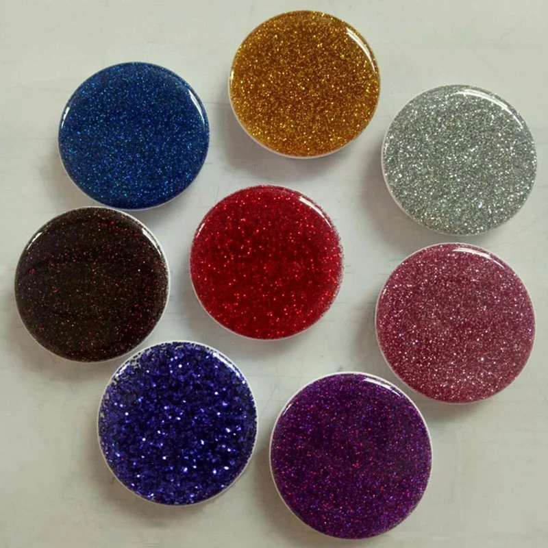 

10pcs/lot Universal Glitter Style Expandable Grip Phone Holder Adjustable Grip Expanding Cell Phone Holder Stand