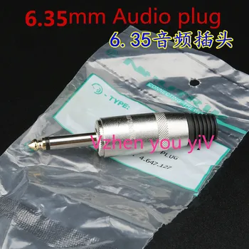 

For brand connector NP2C high quality Swiss 6.5 /6.3 power audio plug / microphone plug /6.35 2 Dual Core