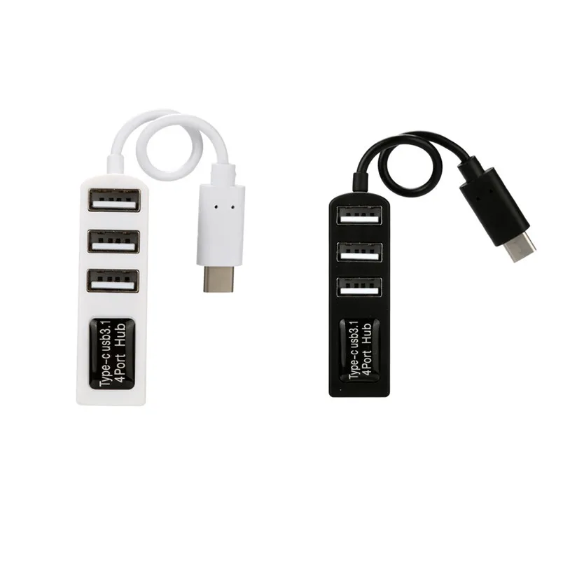 

D3 High Quality Type-C To 4-Port USB 3.0 Hub USB 3.1 Adapter For PC Apple Macbook 12''