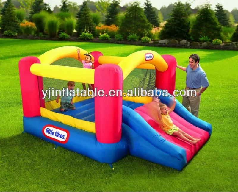 little tikes inflatable bounce house