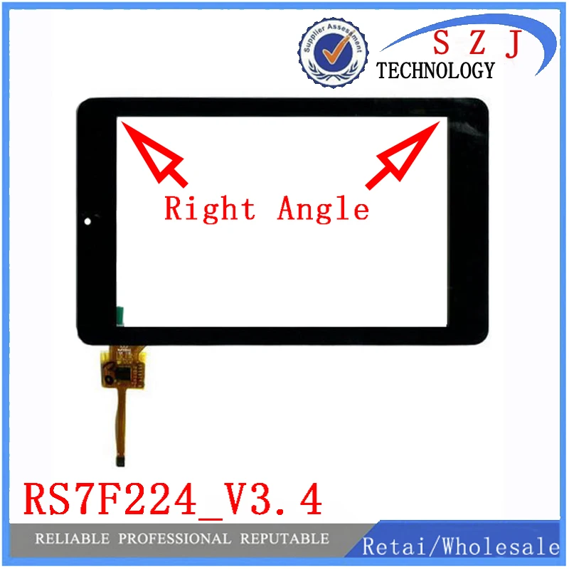 Новый 7 дюймовый сенсорный экран для Fly 3G rs7f224_ 3 4 сенсорная панель дигитайзер