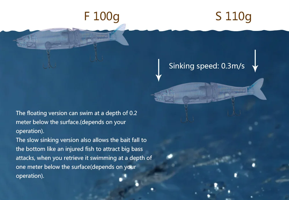 CF slow sinking action