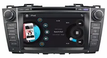 HD 2 din 8 “Rádio do carro DVD Player para MAZDA 5/PREMACY 2009-2012 Com GPS de Navegação Bluetooth IPOD TV SWC USB AUX EM