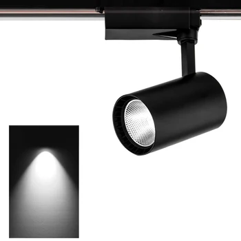 

LED Track Light 20W COB Track Lamp Lights Rail Spotlight LED Tracking Fixture Spot Lights Reflectors Clothes Store 360°Rotatable