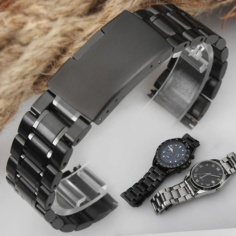 Аксессуары для часов Casio Shanghai Omega ремешок из нержавеющей стали водонепроницаемая