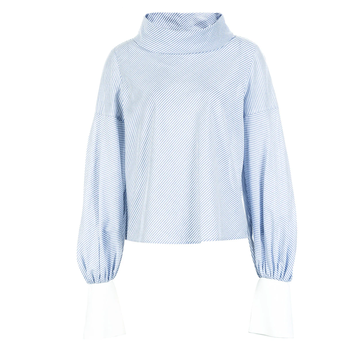 Vero Moda полосатая рубашка с воротником-стойкой | 318151511