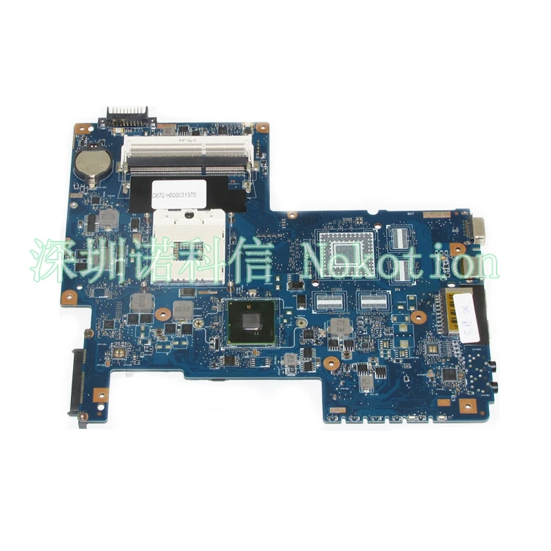 NOKOTION H000031370 основная плата для Toshiba Satellite C670 Материнская плата ноутбука 08N1-0NC0J00 HM55 DDR3 GMA HD