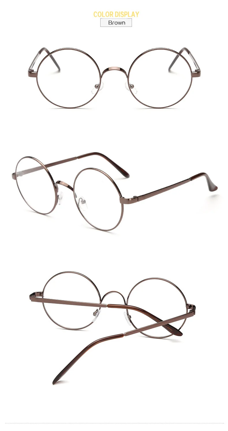 Oulylan круглые очки, оправа для мужчин и женщин, Классические прозрачные линзы, очки для глаз, женские очки для близорукости, оптические прозрачные очки, очки
