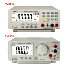 VC8145 VC8045 Настольный верхний мультиметр 1000 в 20A Цифровой мультиметр автоматический диапазон Multimetro Цифровой вольтметр Ом DCV/ACV/DCA/ACA