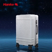 Hanke запатентованный дизайн чехол для багажа для мужчин и женщин чехол на колесиках PC Spinner колеса для путешествий на колесиках 20 24 дюйма H9810