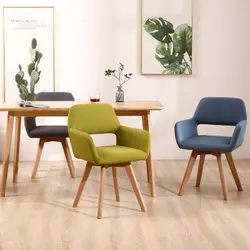 Твердый деревянный семейный ресторанный стул, современный минималистичный компьютерный стул, задний стул (кабинетный), повседневная
