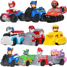 Paw Patrol dog Puppy Patrol car Patrulla Canina font b toys b font Action font b
