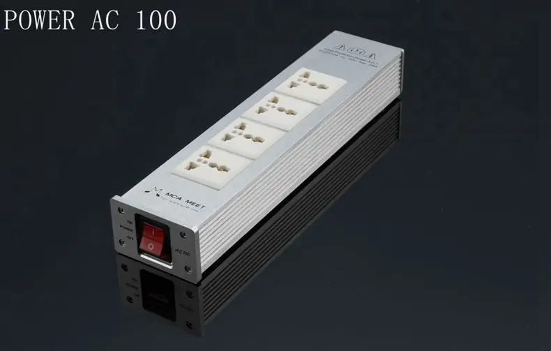 MCA AC 100 2000 Вт 10 А Расширенный аудио очиститель питания фильтр Розетка мощная AU EU