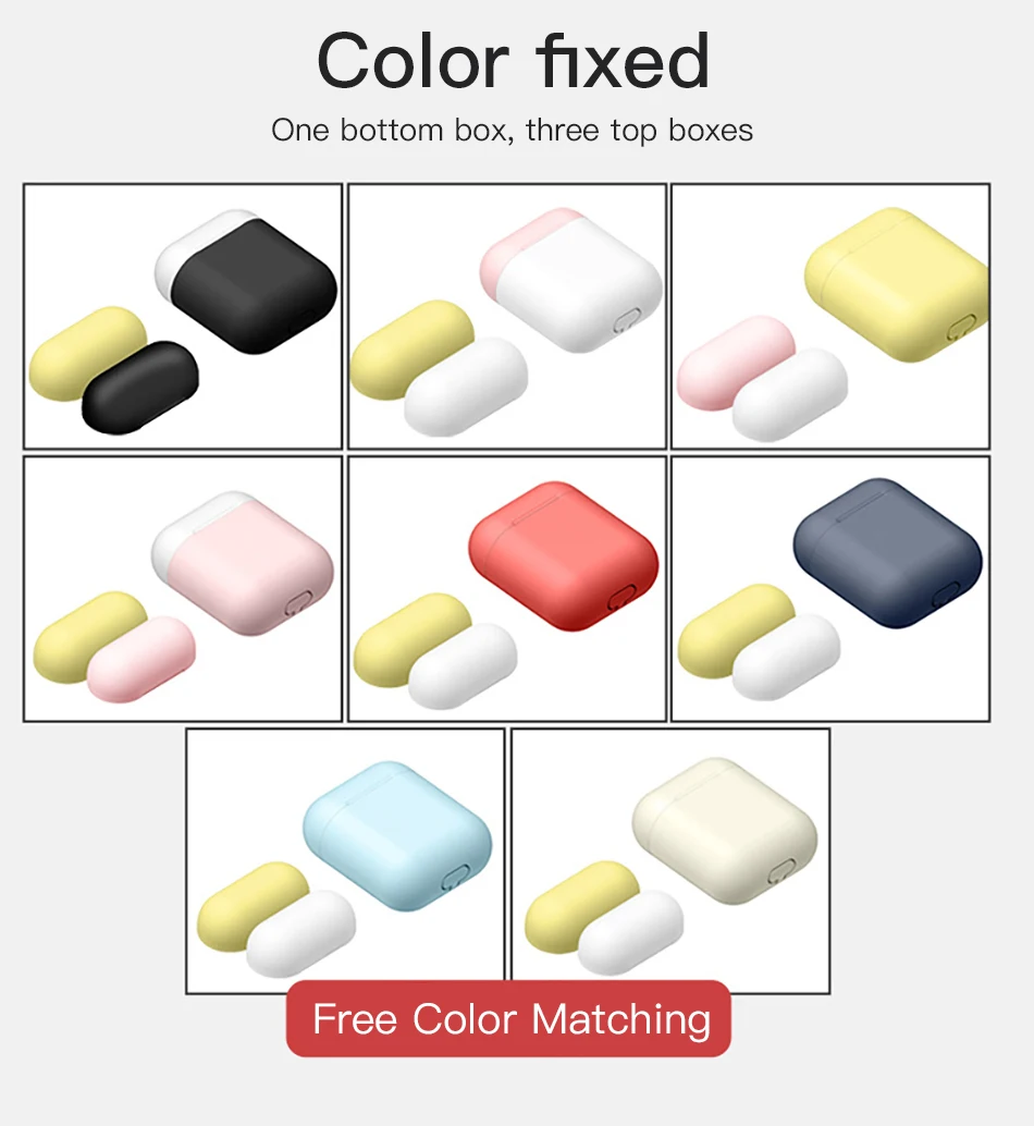 !ACCEZZ Cute TPU For AirPod 1 2 Case Wireless Earphone Funda Cover Headset Accessories For Apple AirPods Headphone Stitching Bag (6)