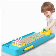 Детская интеллектуальная игрушка пусковая интерактивная игрушка мини Лягушка Боулинг Игры стол для детей детская игра в домашних условиях