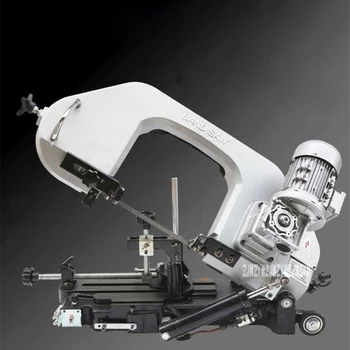 

220F1 Metal Band Saw Machine Multifunctional Household Woodworking Band Saw Horizontal Electric Metal Cutting Machine 220V 370W