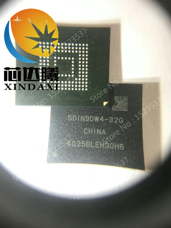 Xindaxi SDIN9DW4-32G 32 Гб SDIN9DW4-64G 64 Гб BGA153 памяти на носителе EMMC 5,0 микрочип интегральная схема