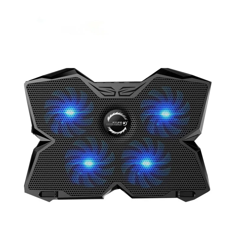 CoolCold Ice Magic 2 Cooler with 4 Silence Fans LED USB 2 0 Laptop Cooling Pad