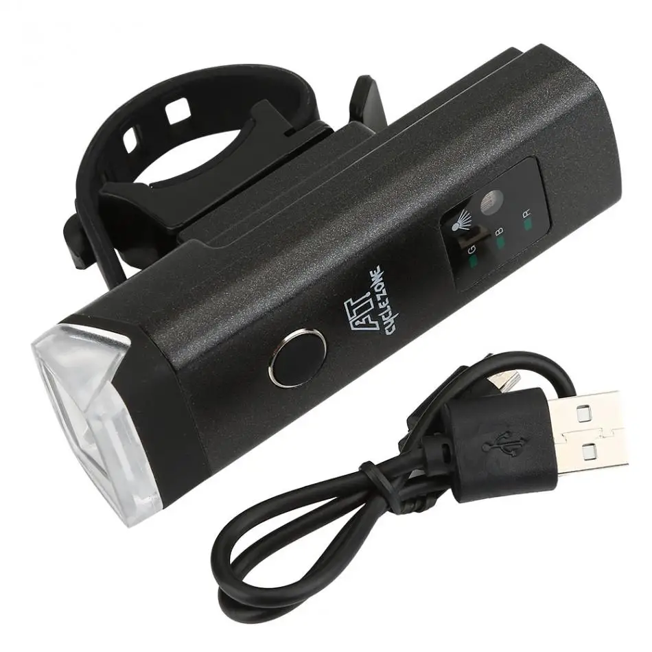 Умный Перезаряжаемый USB велосипедный светильник умная передняя фара руль