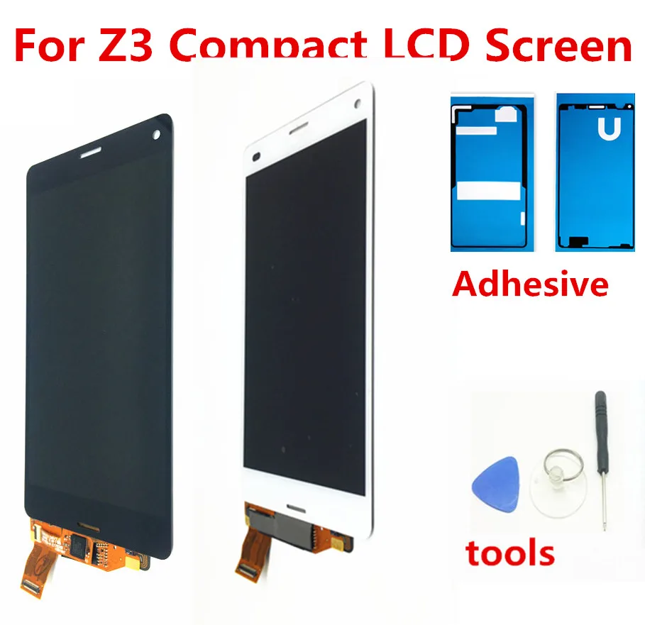 ЖК дисплей 4 6 ''для Sony Xperia Z3 Mini Compact D5803 D5833 сенсорный экран с цифровым