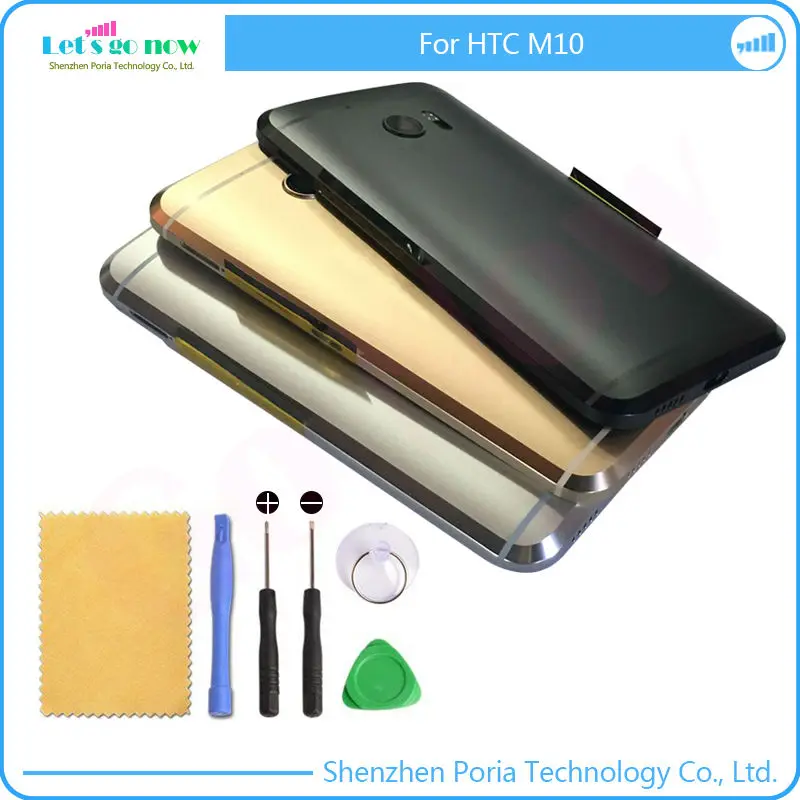 New Replacement Parts For HTC One M10 Housing font b Door b font Back Battery Cover