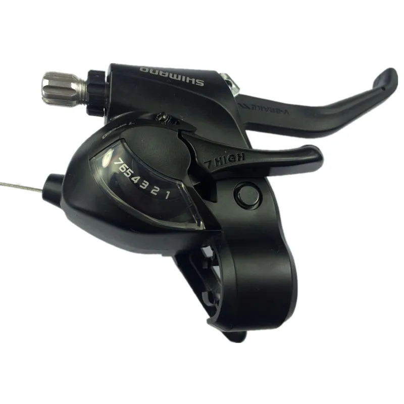 SHIMANO ST EF41 7 для езды на горном/шоссейном велосипеде сиамский циферблат 7/8 скорость