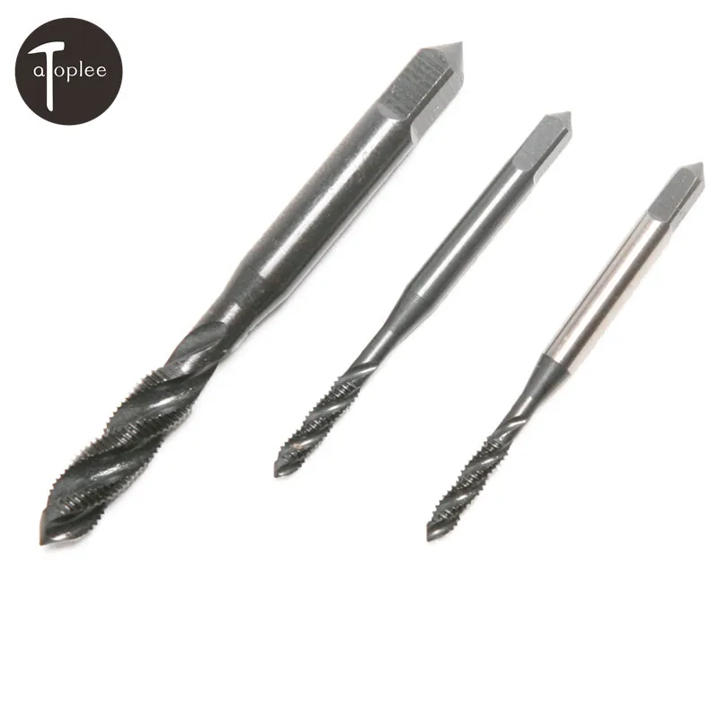 1/8" 1/4" HSS 6542 Straight Nitriding Screw Tap Spiral Fluted Tap